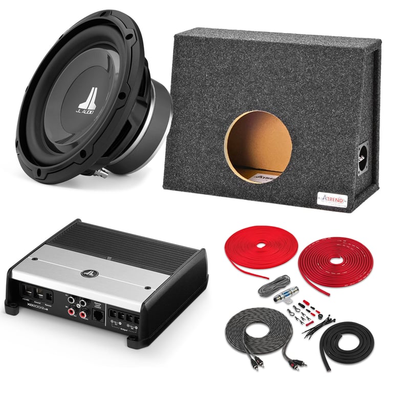 JL Audio 8" Amplified Bass Package Image 1