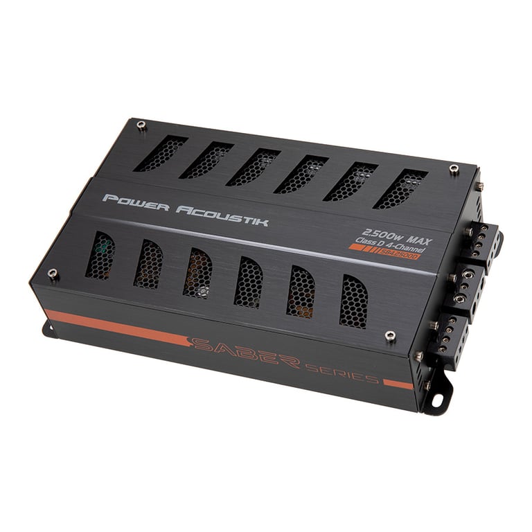 Power Acoustik SB4.2500D with Amplifier Wiring Kit Image 2