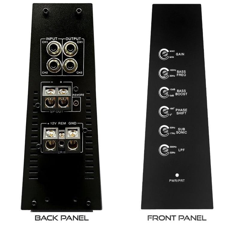 Precision Power PC1800.1D with Amplifier Wiring Kit Image 4