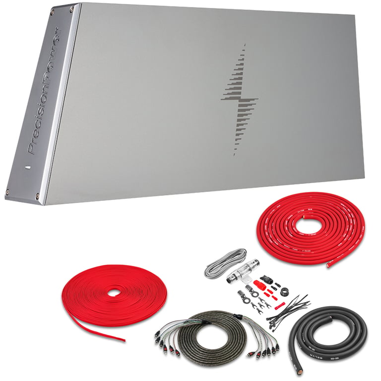 Precision Power PC1000.5D with Amplifier Wiring Kit Image 1
