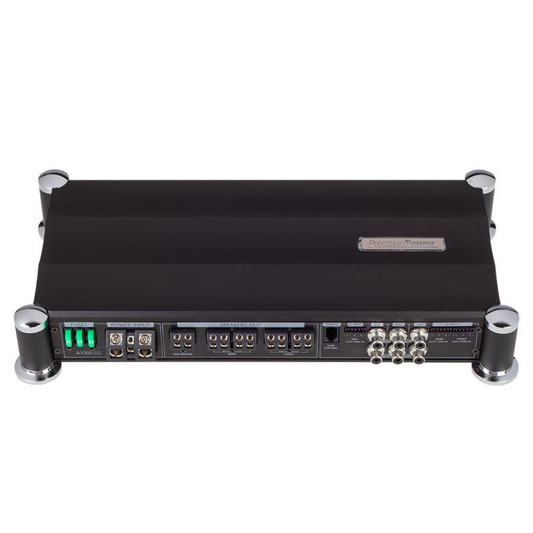 Precision Power A1000.5D with Amplifier Wiring Kit Image 2