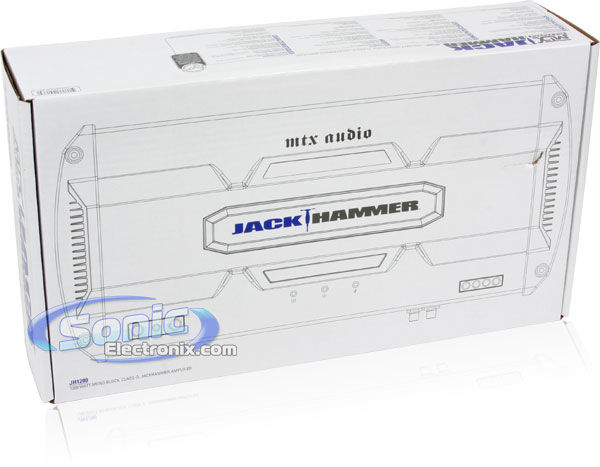 MTX Audio JackHammer JH1200 + Amplifier Kit Image 5