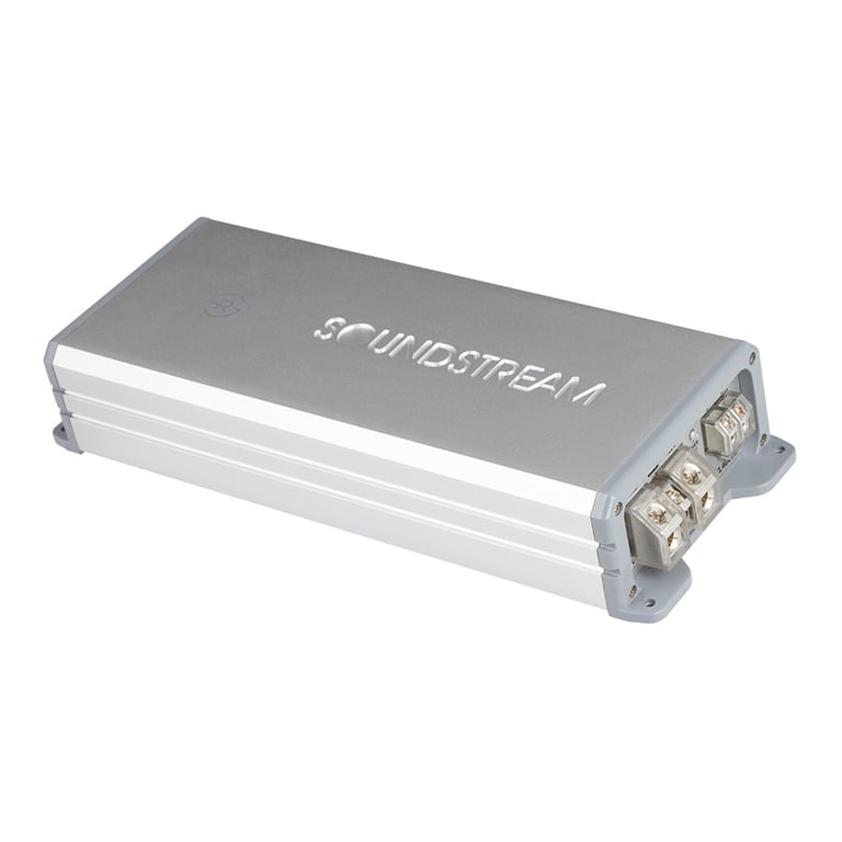 Soundstream RSM1.4000D with Amplifier Wiring Kit Image 2