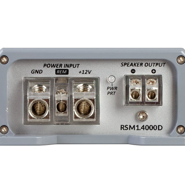 Soundstream RSM1.4000D with Amplifier Wiring Kit Image 6