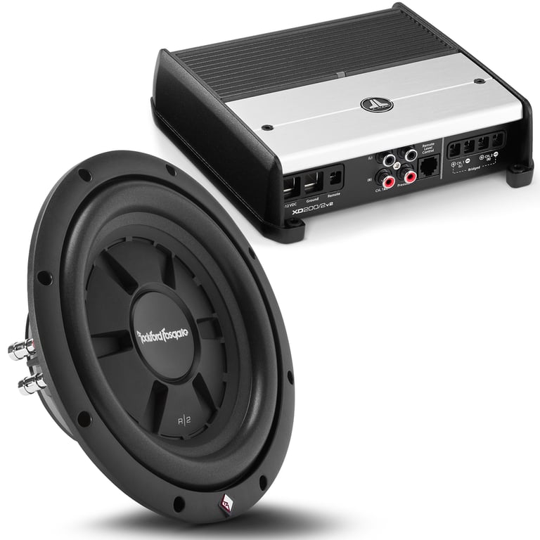 JL Audio XD200/2v2 with Rockford Fosgate R2SD2-10 Image 1