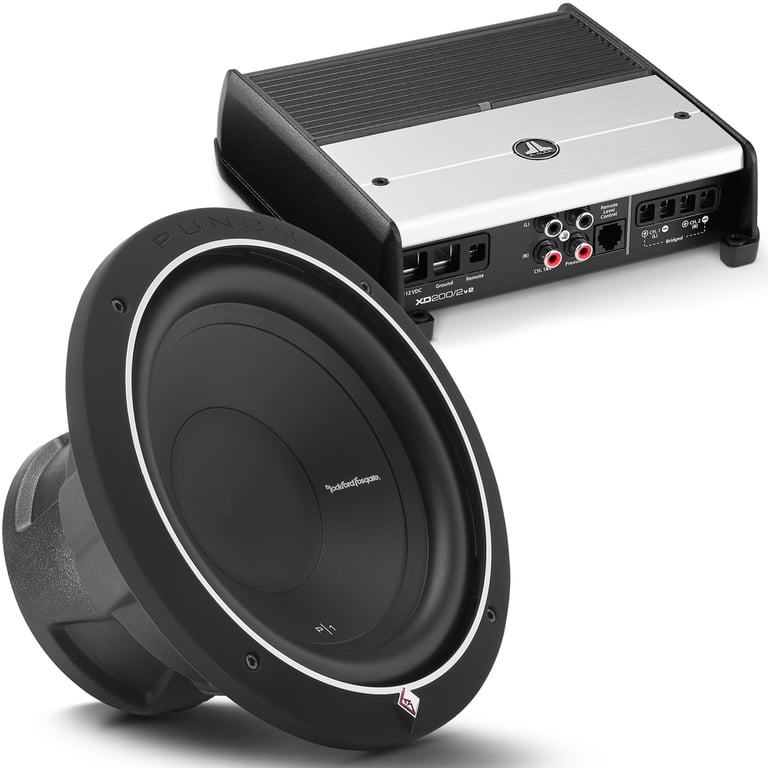 JL Audio XD200/2v2 with Rockford Fosgate P1S4-10 Image 1