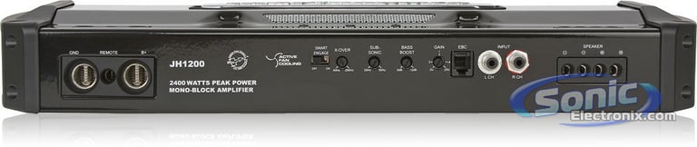 MTX Audio JackHammer JH1200 + Amplifier Kit Image 3