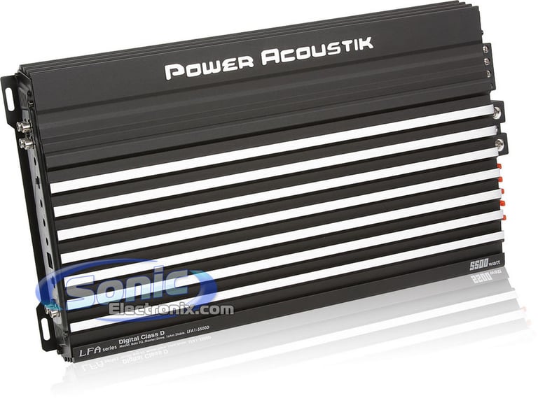5500W Complete Power Acoustik + RE Audio Bass Package Image 2