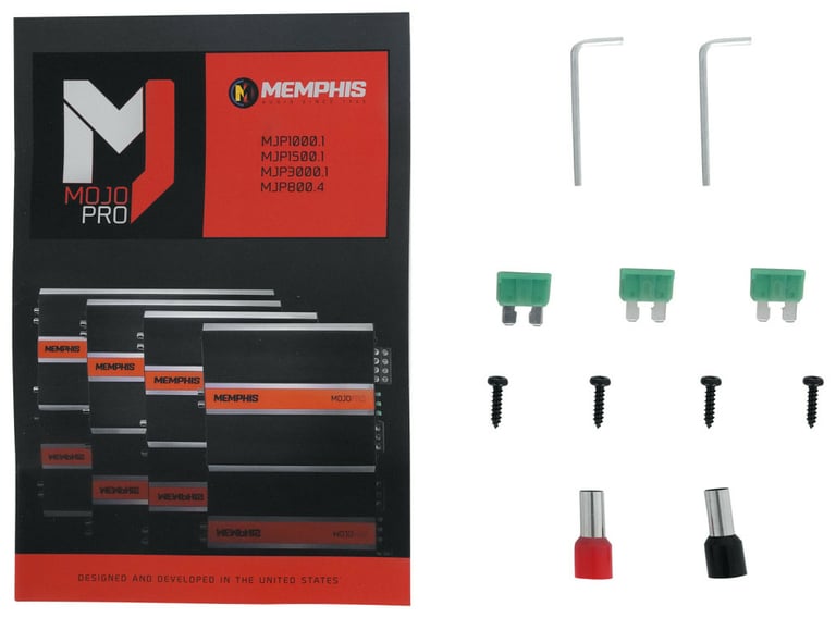 Memphis MJP800.4 with Amplifier Wiring Kit Image 11
