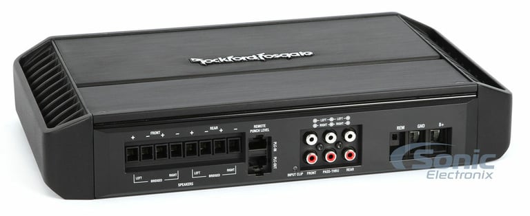 Rockford Fosgate Punch P600X4 with Amplifier Wiring Kit Image 11