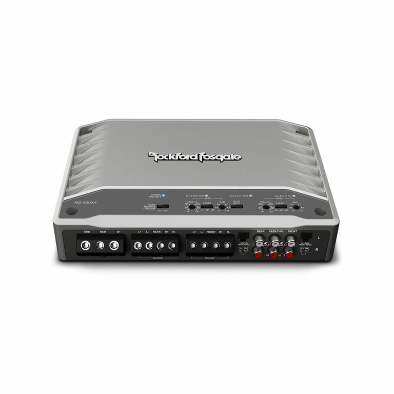 Rockford Fosgate M2-300X4 with Amplifier Wiring Kit Image 9