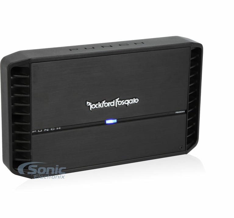 Rockford Fosgate Punch P600X4 with Amplifier Wiring Kit Image 8