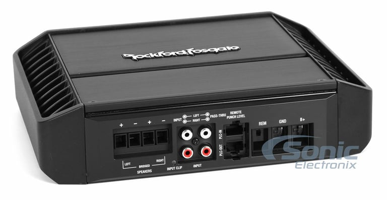 Rockford Fosgate Punch P300X2 with Amplifier Wiring Kit Image 10