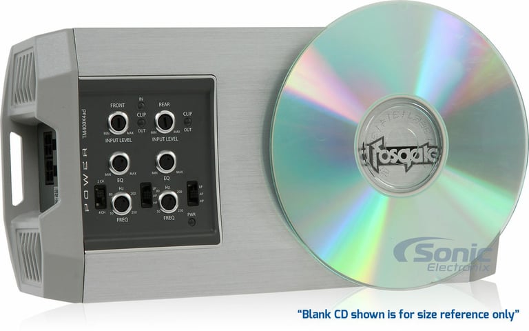 Rockford Fosgate Power TM400X4ad with Amplifier Wiring Kit Image 9