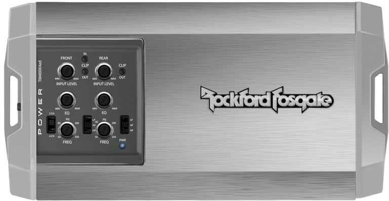 Rockford Fosgate Power TM400X4ad with Amplifier Wiring Kit Image 8