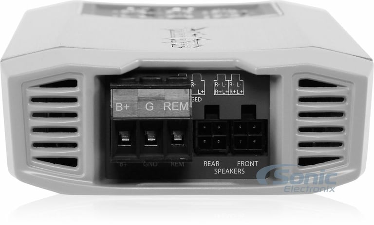 Rockford Fosgate Power TM400X4ad with Amplifier Wiring Kit Image 11