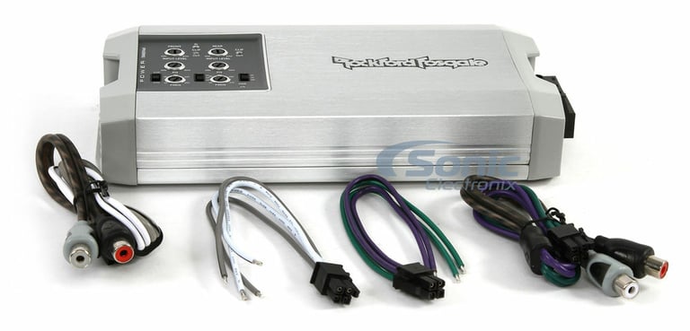 Rockford Fosgate Power TM400X4ad with Amplifier Wiring Kit Image 13