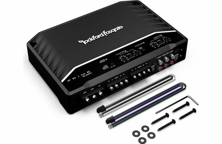 Rockford Fosgate R2-300X4 with Amplifier Wiring Kit Image 11