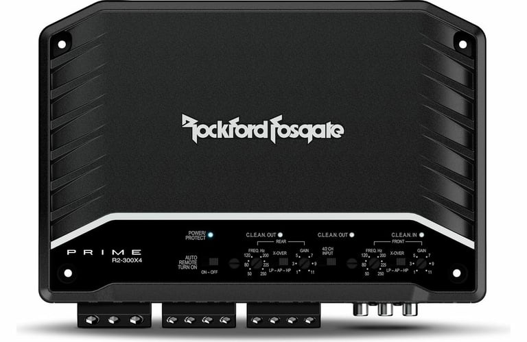 Rockford Fosgate R2-300X4 with Amplifier Wiring Kit Image 8