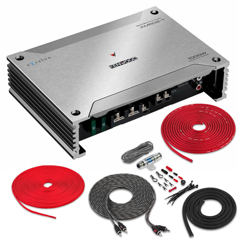 Kenwood eXcelon XM502-1 with Amplifier Wiring Kit Image 1