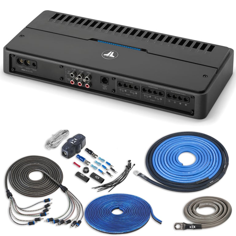 JL Audio RD900/5 with Amplifier Wiring Kit Image 1