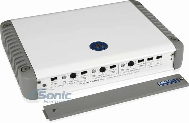 JL Audio MHD900/5 with Amplifier Wiring Kit Image 6