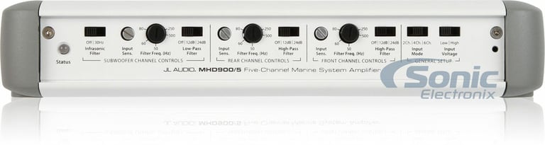 JL Audio MHD900/5 with Amplifier Wiring Kit Image 5