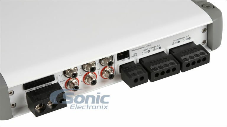 JL Audio MHD900/5 with Amplifier Wiring Kit Image 3