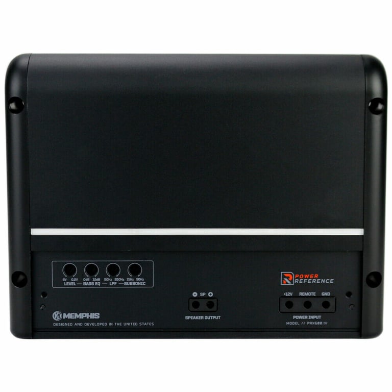 Memphis PRX600.1V with Amplifier Wiring Kit Image 11