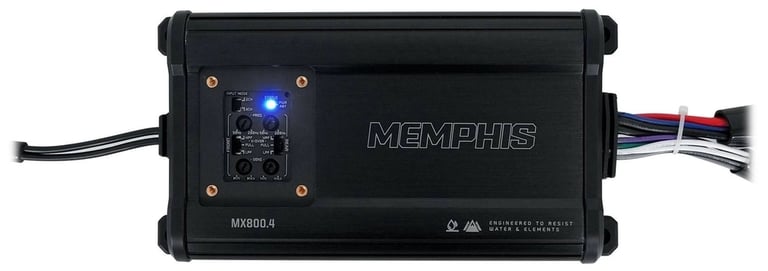 Memphis MX800.4 with Amplifier WIring Kit Image 11