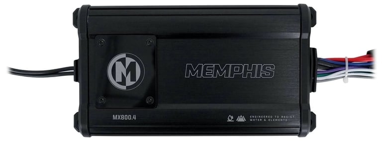 Memphis MX800.4 with Amplifier WIring Kit Image 10