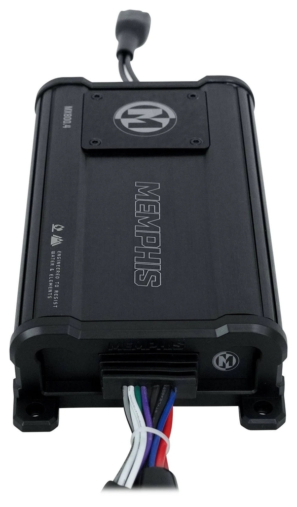 Memphis MX800.4 with Amplifier WIring Kit Image 12