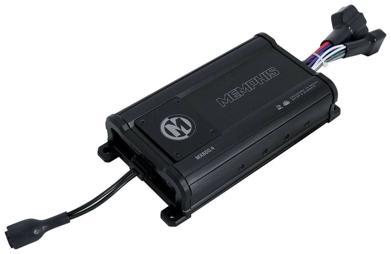 Memphis MX800.4 with Amplifier WIring Kit Image 8