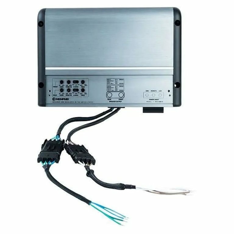 Memphis MM500.4V with Amplifier Wiring Kit Image 10