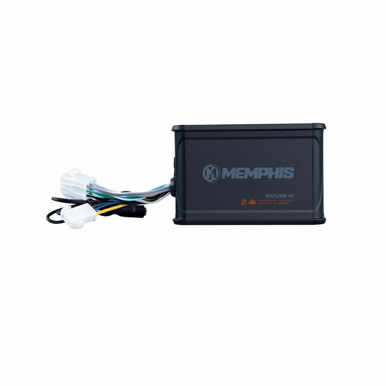 Memphis MXA200.4S with Belva 1/0 Gauge Amp Kit Image 10