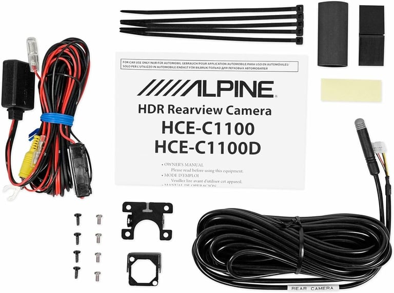 Alpine HCE-C1100 HDR Rearview Backup Camera (Like New (Open Box)) Image 3