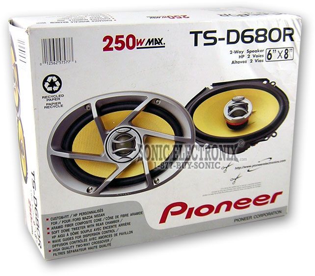 Pioneer TS-D680R 6" x 8" REV Series Image 6
