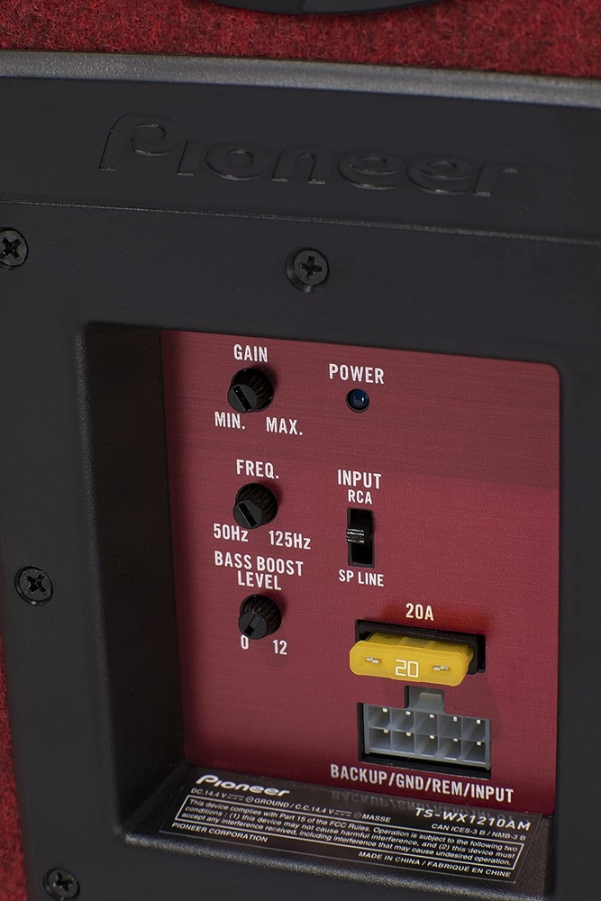 Pioneer TS-WX1210AM (Open Box, Great) Image 5