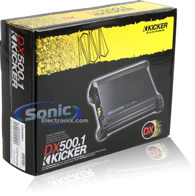 Kicker DX500.1 (10DX500.1) Open Box Image 19