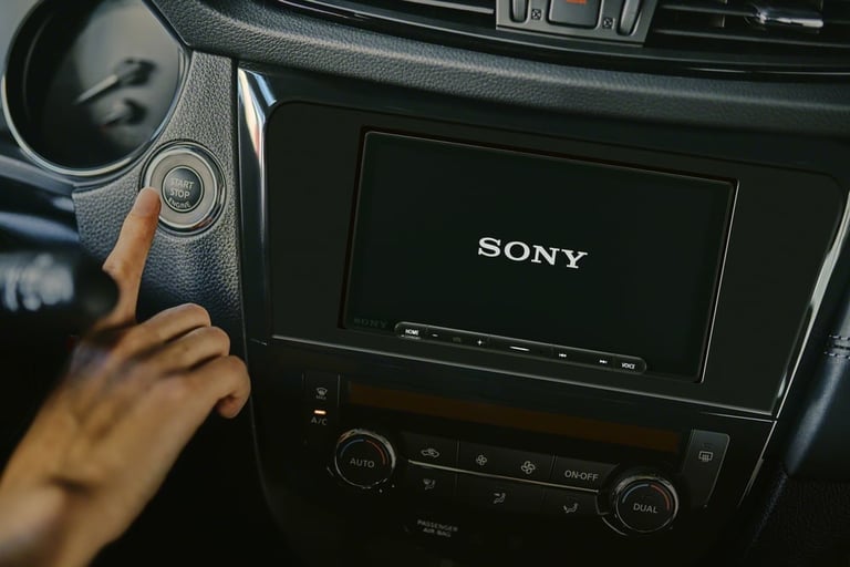 Sony XAV-AX6000 with License Plate Camera Image 9