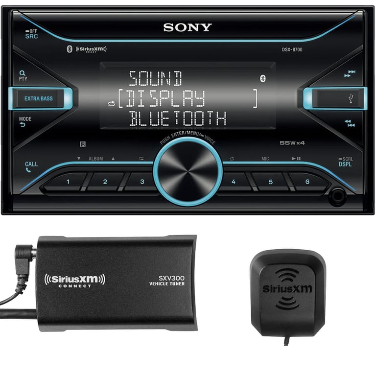 Sony DSX-B700 + SiriusXM Tuner Image 1