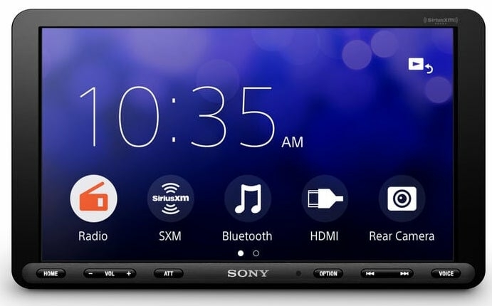 Sony XAV-AX8100 with License Plate Camera Image 14