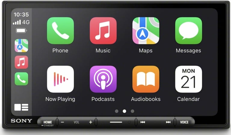 Sony XAV-AX6000 with 5-in-1 Backup Camera + Sirius XM Tuner Image 21