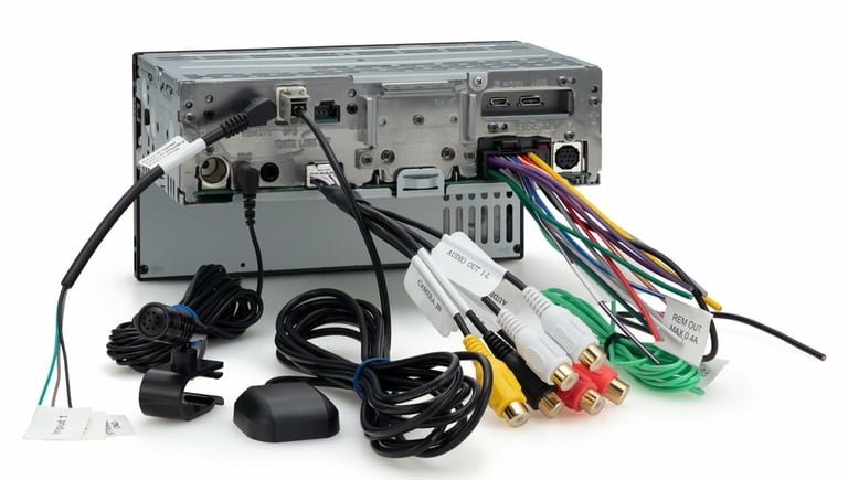 Sony XAV-AX6000 with License Plate Camera Image 16