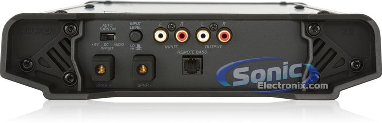 Kicker ZX1500.1 (10ZX1500.1) + Amplifier Kit Image 3