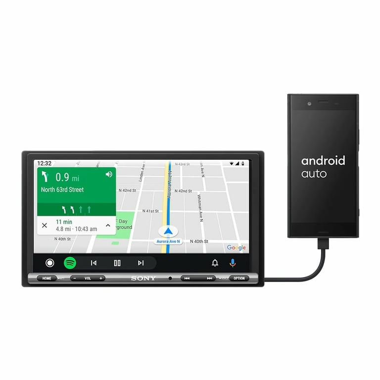 Sony XAV-AX3200 with License Plate Camera Image 10