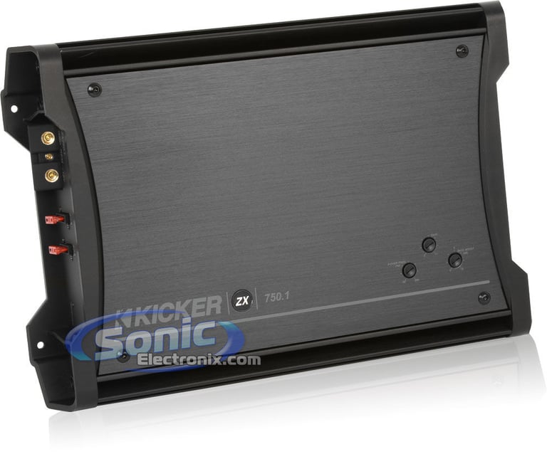 Kicker ZX750.1 (10ZX750.1) + Amplifier Kit Image 2