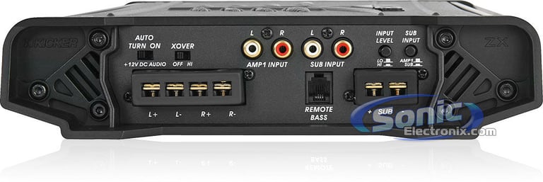 Kicker 08ZX550.3 (ZX550.3) + Amplifier Kit Image 4