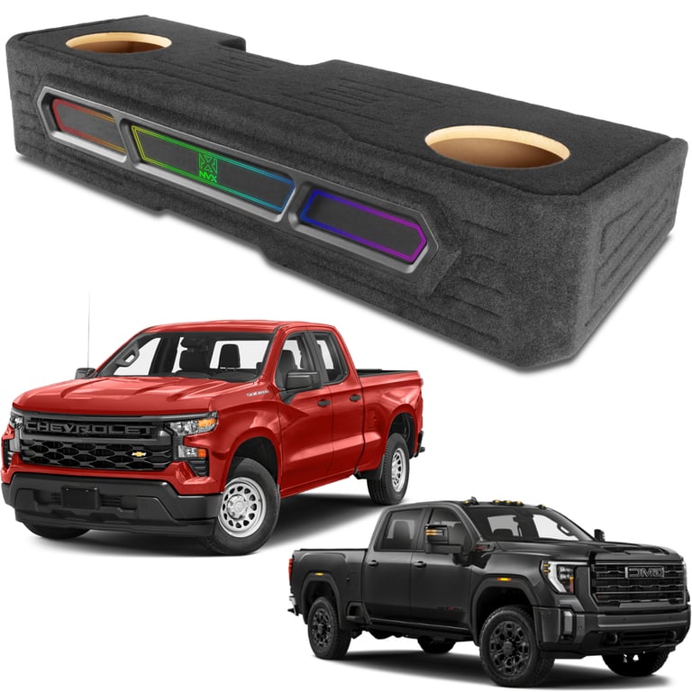 NVX Loaded BOOST Box - 2019-2024 GMC Sierra Crew Cab - BE-GM-19SLVCC-S210 Image 1