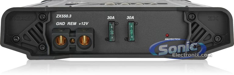 Kicker 08ZX550.3 (ZX550.3) + Amplifier Kit Image 3